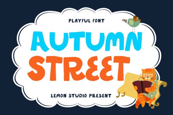 Autumn Street Typeface for Makers and Shops