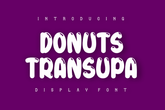 Bringing Brands to Life with Donuts Transupa Font