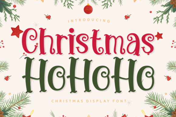 Christmas Ho Ho Ho: A Festive Font for Branding