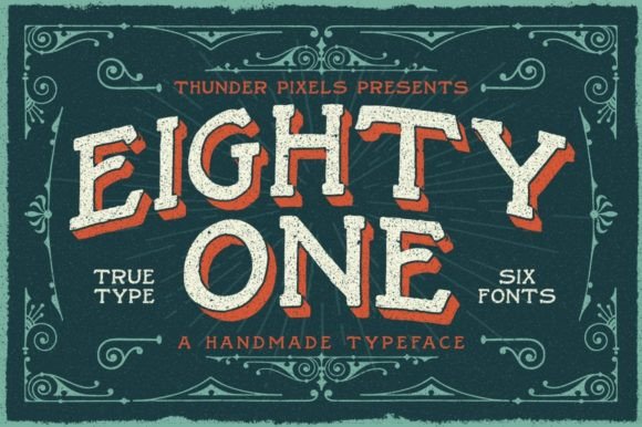 Eighty One Font: A Designer's Honest Take on This Retro Display Typeface