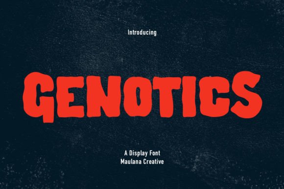 Genotics: The Bold Wavy Font That Turns Scrollers Into Viewers
