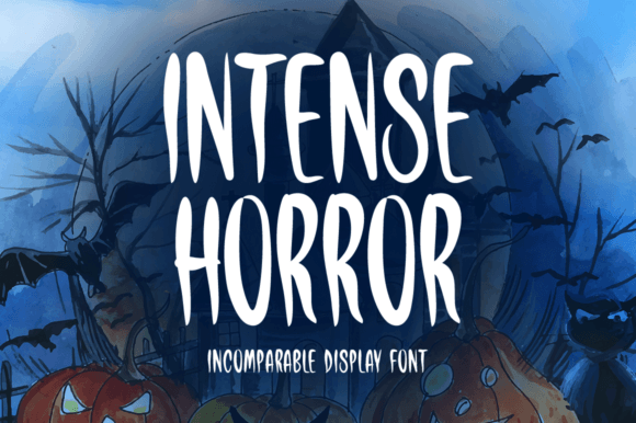 Intense Horror Font Adds Playful Chills to Handmade Products