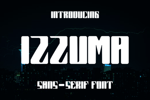 Izzuma Display Font: Sharper Messaging in Every Campaign