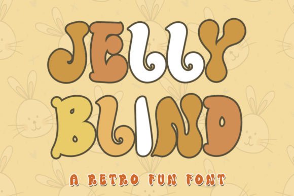 Jelly Blind: A Sweet Display Typeface for Editors and Publishers