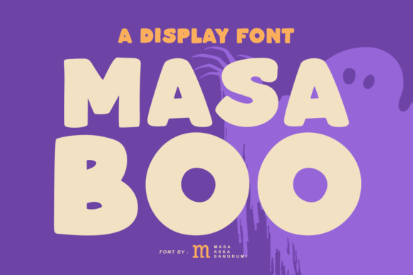 Masa Boo: A Display Font That Owns the Moment