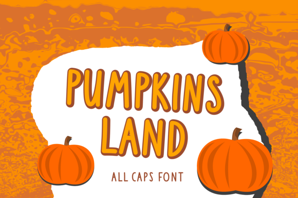 Pumpkinsland Font: A Display Typeface for Distinct Branding